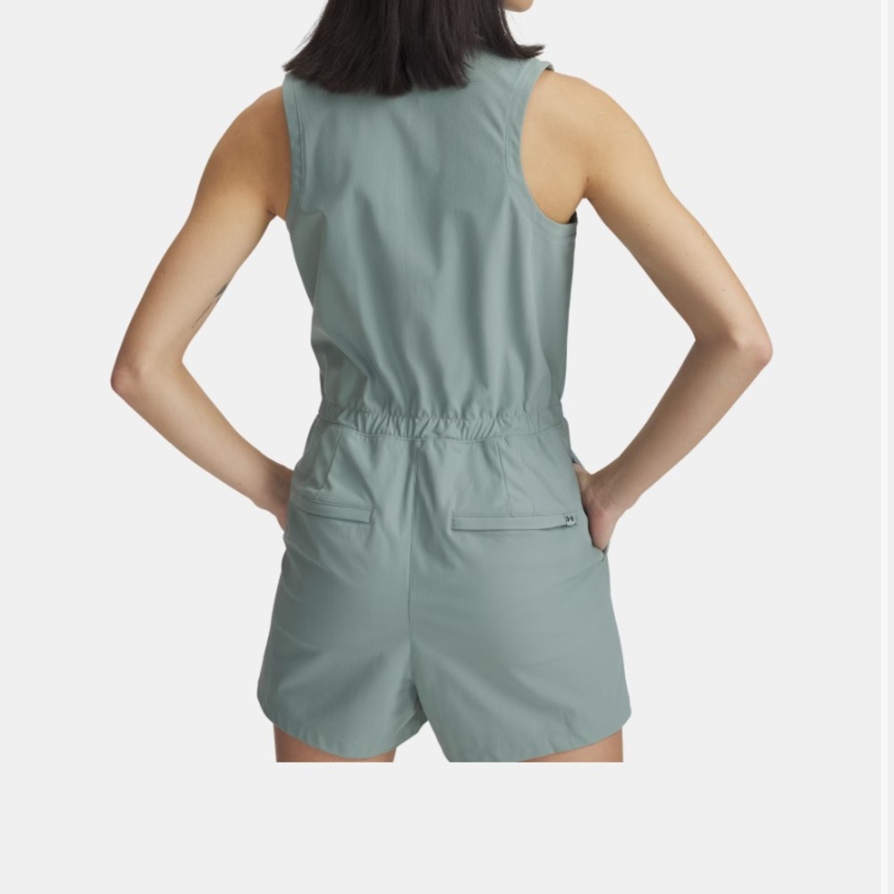 Under Armour Green Sleeveless Jumpsuit - Picture 3 of 4